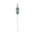 Custom Nite Ize Radiant Rechargeable Led Glow Stick - Gray Front View 