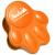 Custom Paw Mega Magnet Clip - Orange