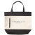 Custom Shoreline Nautical Tote - Black