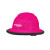 Custom The Judge 6-point Ratchet Type I Full Brim Hard Hat - PInk