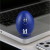 Custom Screen Buddy Spinner & Cleaner - Blue Front View 