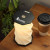 Custom Collapsible Charging Lantern - Black Lifestyle View 
