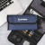 Custom RPET Roll-Up Tech Organizer - Heathered Blue Lifestyle