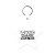 Custom Star Flexible Key Tag - White