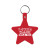 Custom Star Flexible Key Tag - Red