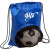 Custom Striker Drawstring Backpack - Royal Blue