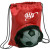 Custom Striker Drawstring Backpack - Red