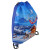 Custom Sublimated Non-Woven Drawstring Backpack - Royal blue 