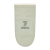 Custom La Cuisine Recycled Cotton Oven Mitt - AWARE - Light Grey 