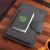 Custom EcoScribe Ring Bound Notebook - Black Side View 