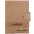 Custom EcoScribe Ring Bound Notebook - Brown