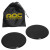 Custom Easy Glide Fitness Discs - Black