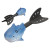 Custom Fun Flinger - Shark - Blue