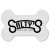 Custom Dog Bone Rubber Jar Opener - White