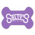 Custom Dog Bone Rubber Jar Opener - Purple