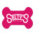 Custom Dog Bone Rubber Jar Opener - Pink