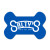 Custom Dog Bone Rubber Jar Opener - Blue
