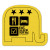 Custom Elephant Rubber Jar Opener - Yellow