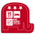 Custom Elephant Rubber Jar Opener - Red