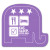 Custom Elephant Rubber Jar Opener - Purple