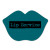 Custom Lips Rubber Jar Opener - Teal