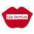 Custom Lips Rubber Jar Opener - Red