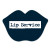 Custom Lips Rubber Jar Opener - Navy blue