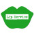 Custom Lips Rubber Jar Opener - Lime green
