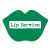 Custom Lips Rubber Jar Opener - Green