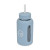 Custom Axis Glass Straw Bottle - 21 oz - Side view
