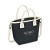 Custom Mini Market Street Crossbody Tote - Black