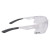 Custom Thraxus Safety Eyewear- Clear Frame Clear Lens - Side view