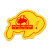 Custom Buffalo Vinyl Jar Opener - Yellow