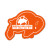 Custom Buffalo Vinyl Jar Opener - Orange