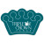 Custom Crown Vinyl Jar Opener - Teal