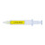 Custom Syringe Highlighter - Yellow Front View