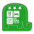 Custom Elephant Vinyl Jar Opener - Lime green