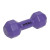 Custom Dumbbell Stress Reliever - Purple