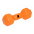 Custom Dumbbell Stress Reliever - Orange