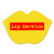 Custom Lips Vinyl Jar Opener - Yellow