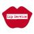 Custom Lips Vinyl Jar Opener - Red