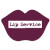 Custom Lips Vinyl Jar Opener - Burgundy
