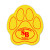 Custom Paw Vinyl Jar Opener 5PW - Yellow