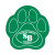 Custom Paw Vinyl Jar Opener 5PW - Green