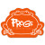 Custom Frog Vinyl Jar Opener - Orange