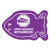 Custom Fish Vinyl Jar Opener 4FH - Purple