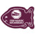 Custom Fish Vinyl Jar Opener 4FH - Burgundy