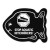 Custom Fish Vinyl Jar Opener 4FH - Black