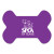 Custom Dog Bone Vinyl Mat - Purple