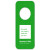 Custom Vinyl Door Hanger Jar Opener - Lime green